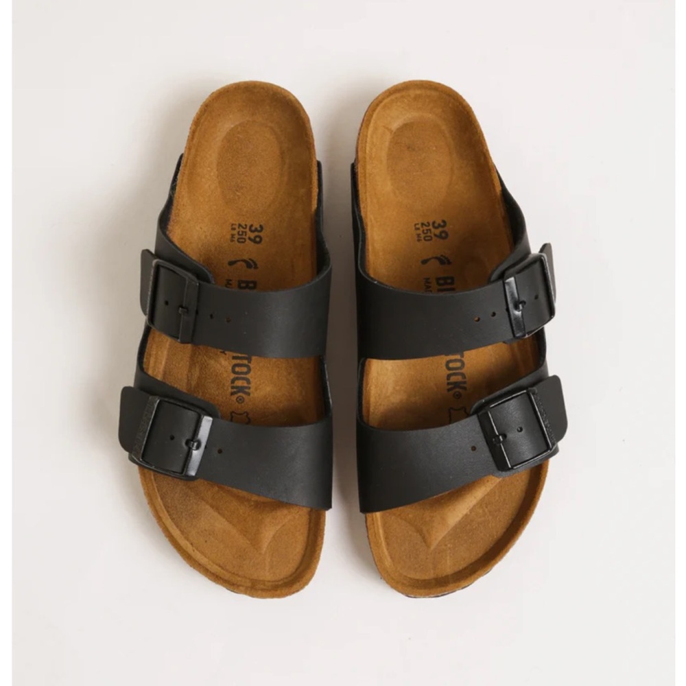 Black Birkenstock Arizona Sandals